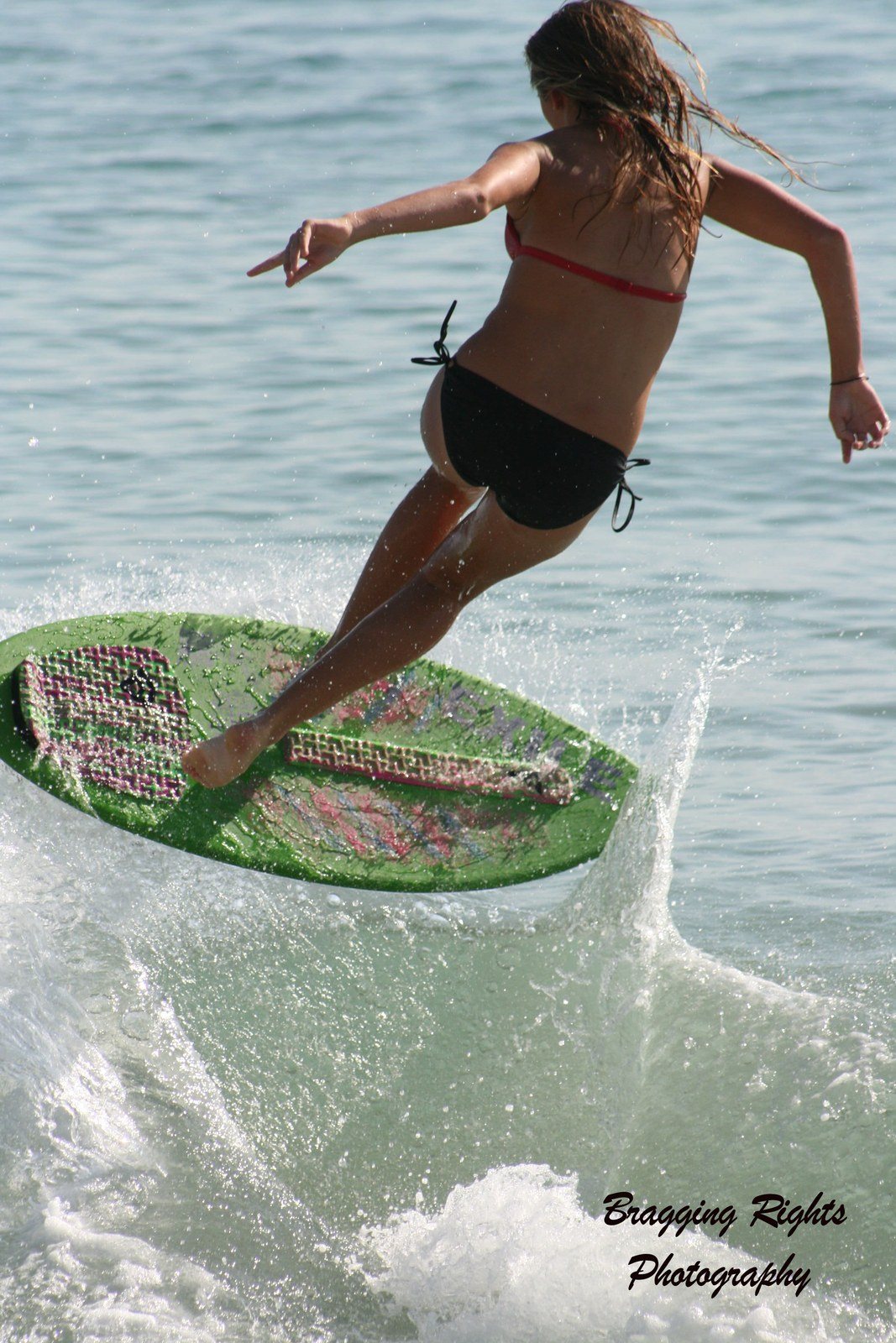 Skimming The Sea Shore