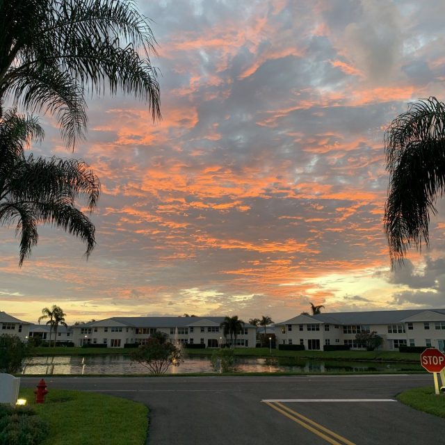 Sunset At Grove Isle