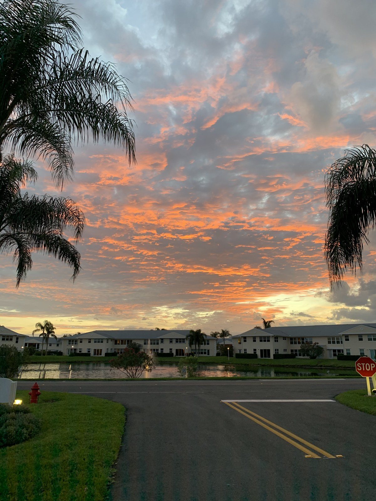 Sunset At Grove Isle