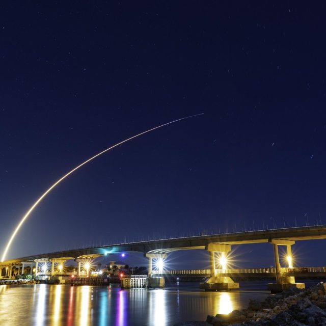 Lift Off From Sebastion Inlet