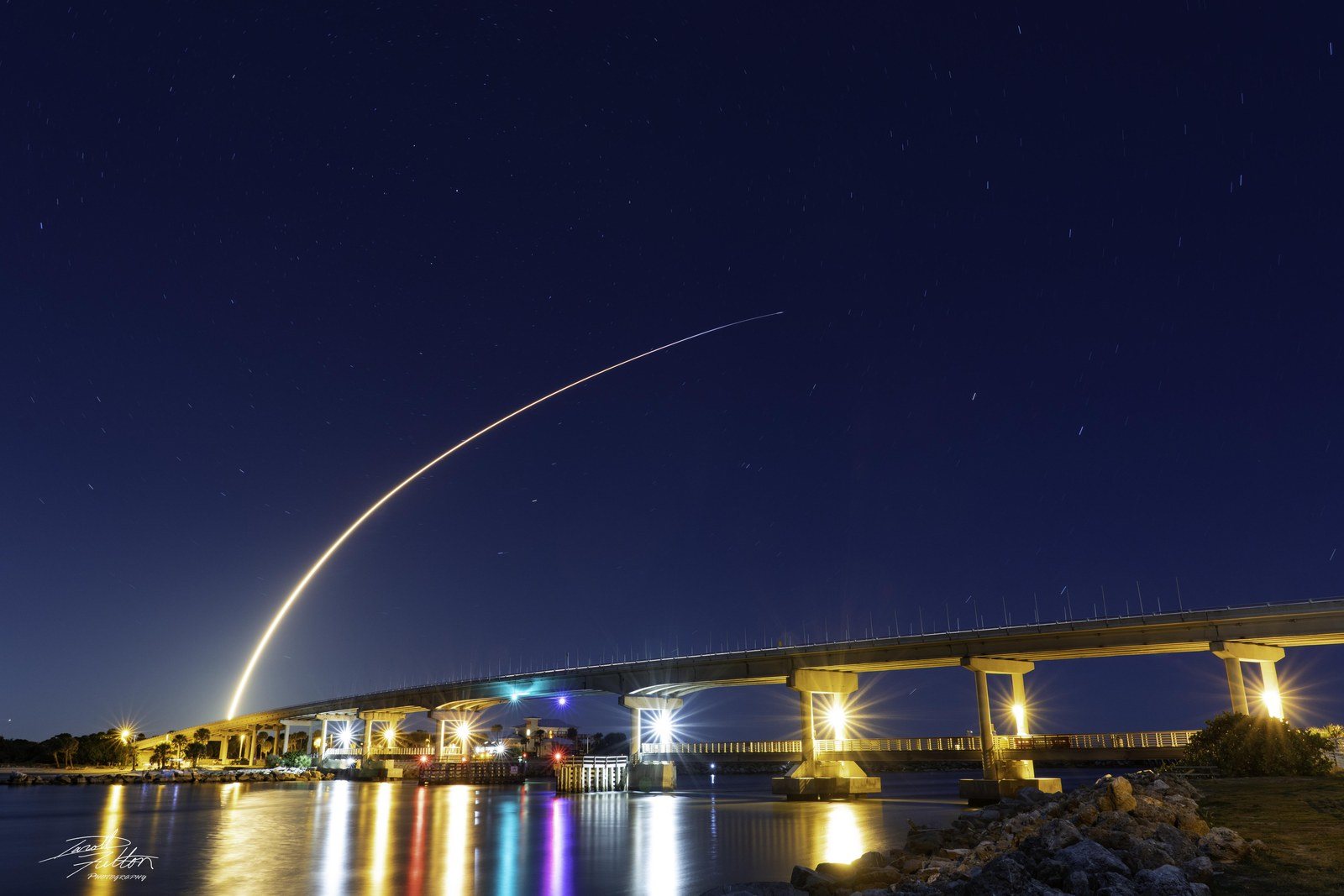 Lift Off From Sebastion Inlet