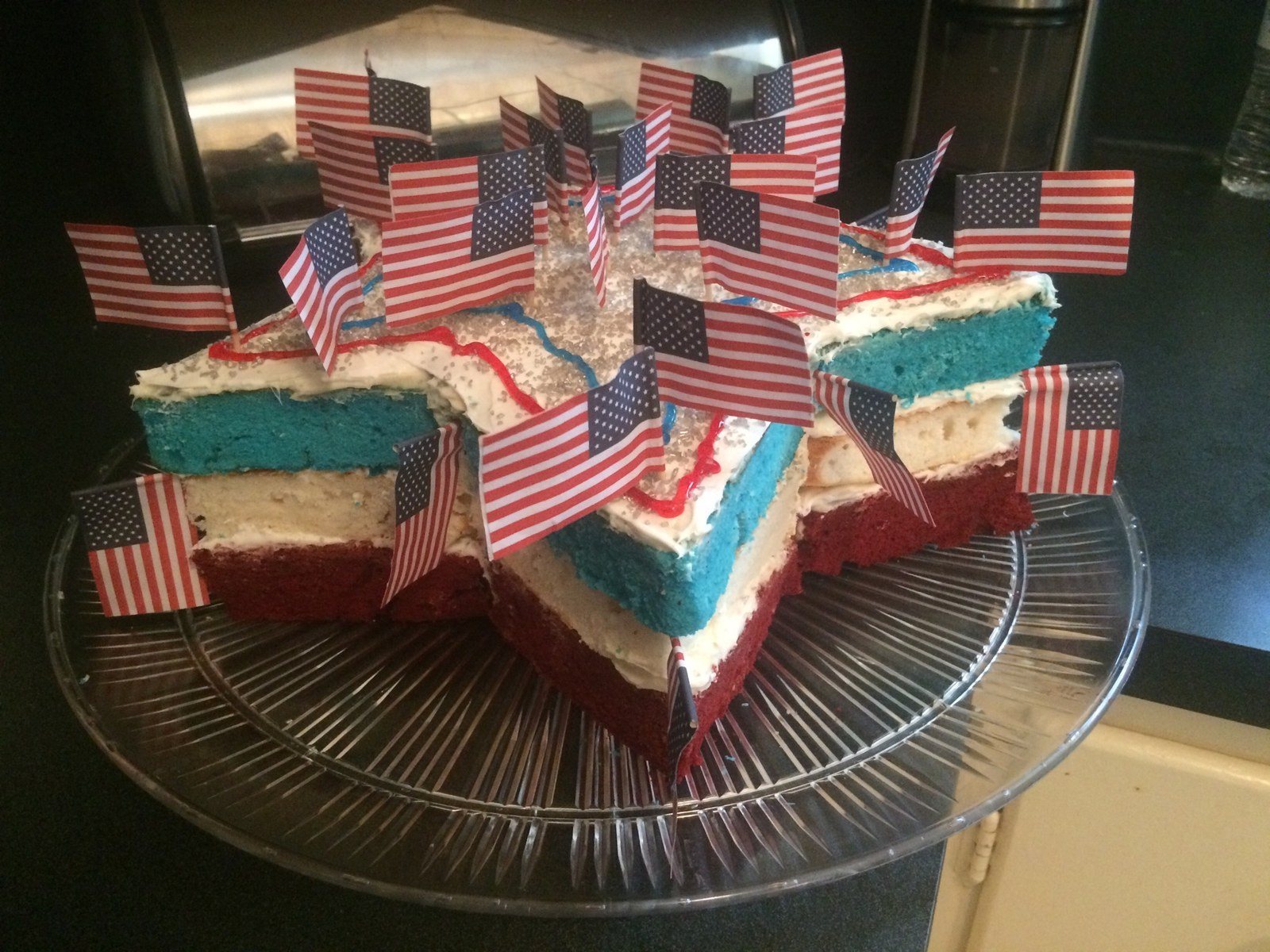 Celebrating The Red White And Blue