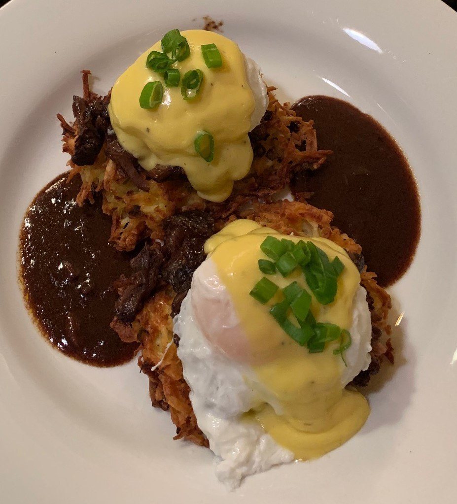 Decadent Short Rib Benny