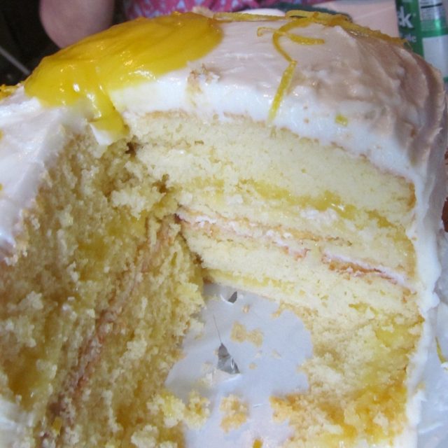 4 Layer Lemon MERINGUE Cake