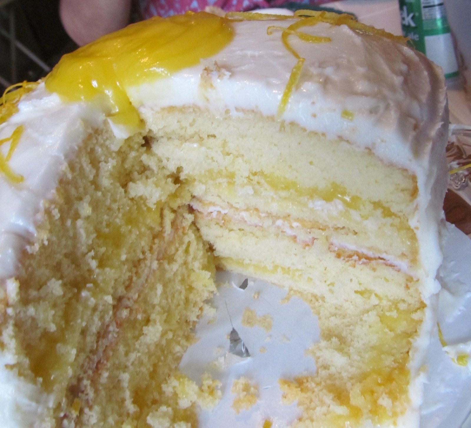 4 Layer Lemon MERINGUE Cake
