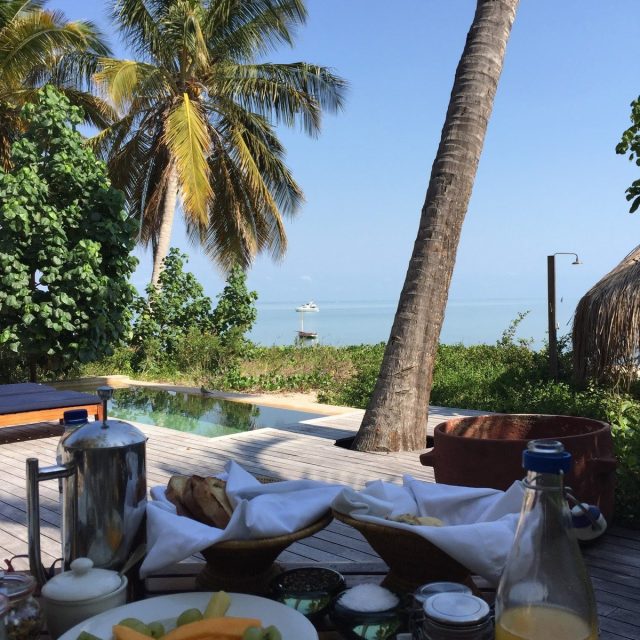 Breakfast, Benguerra Island, Mozambique