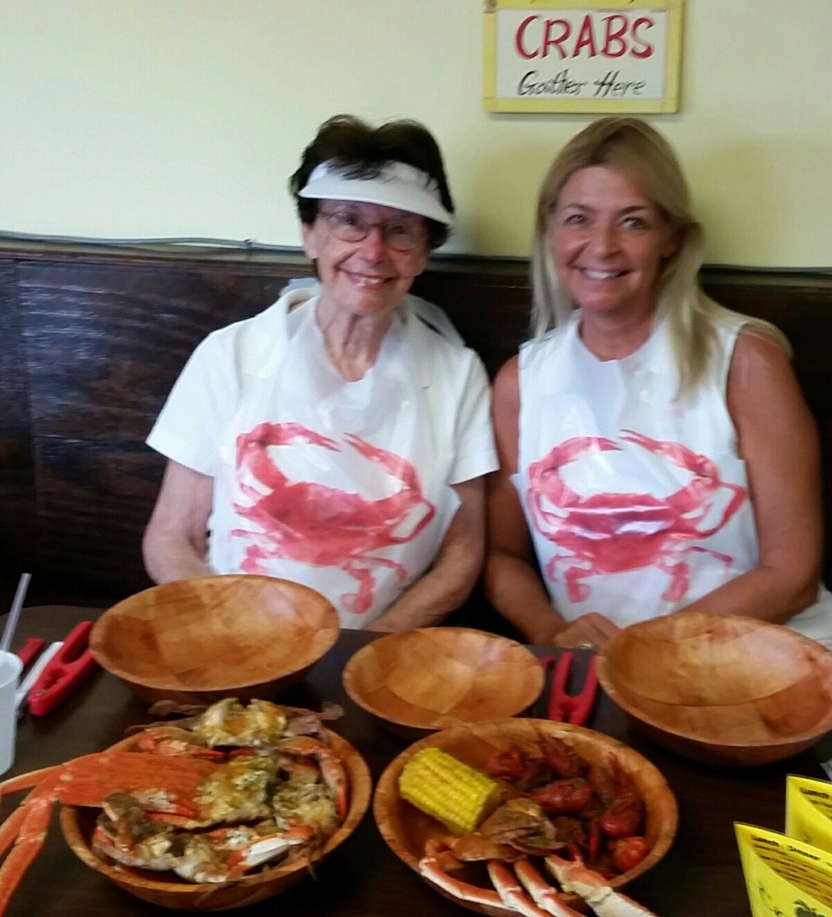 Crab Shack With Mom