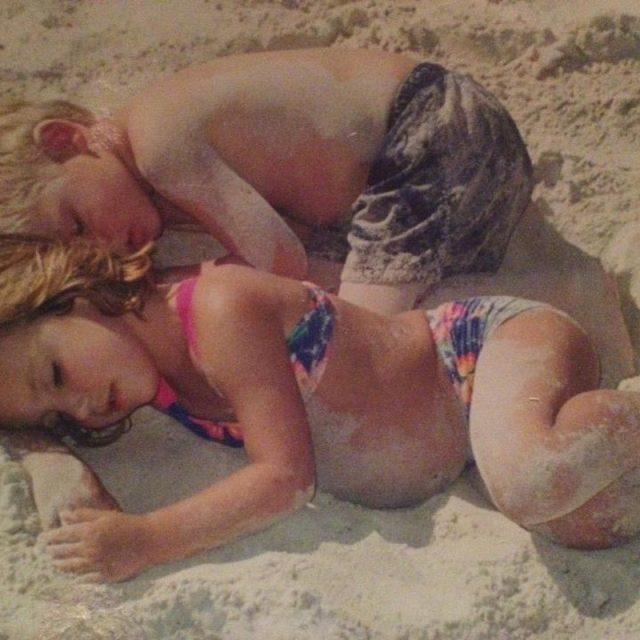 Sleeping In The Sand