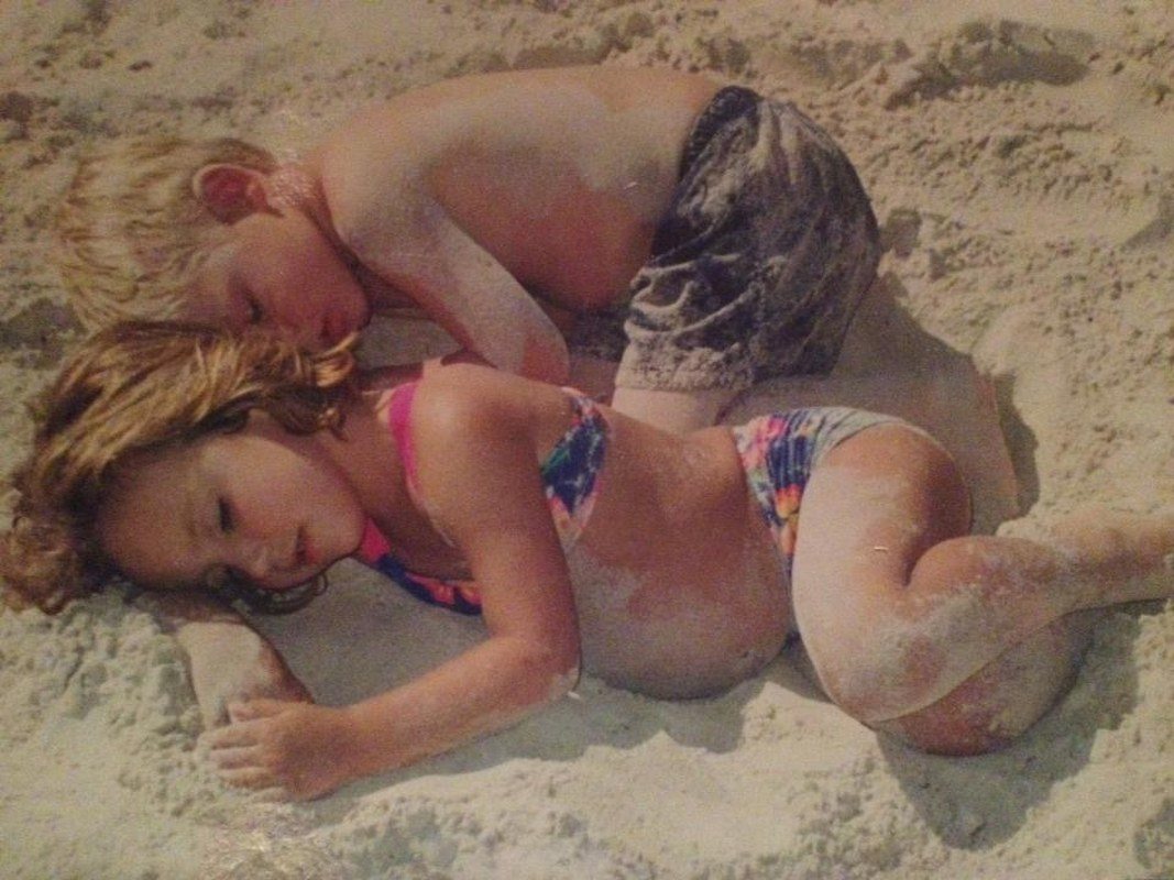 Sleeping In The Sand