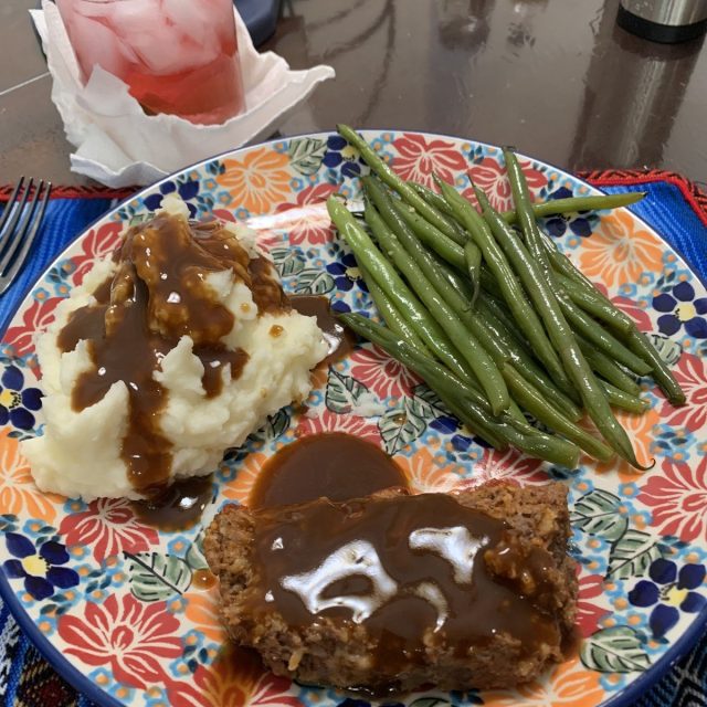 Meatloaf & Mashed Potatoes