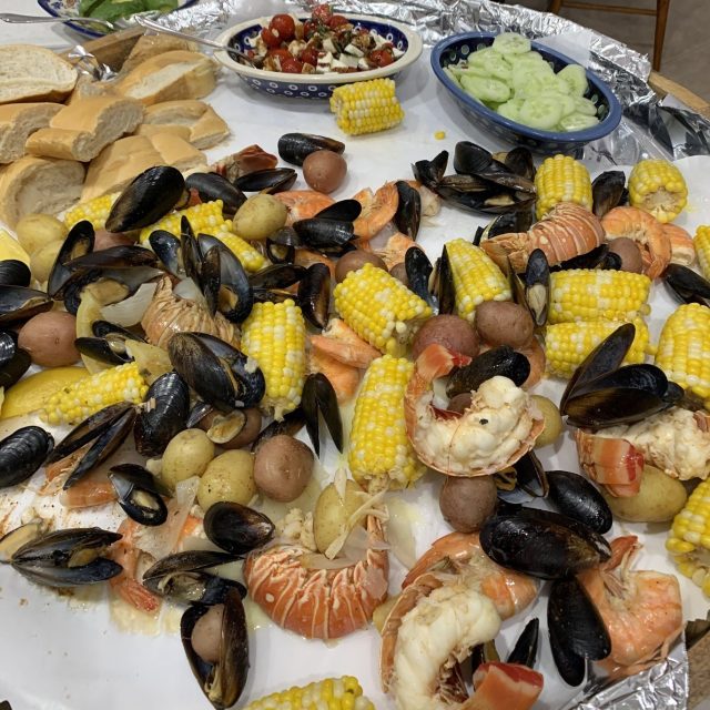 Birthday Seafood Boil