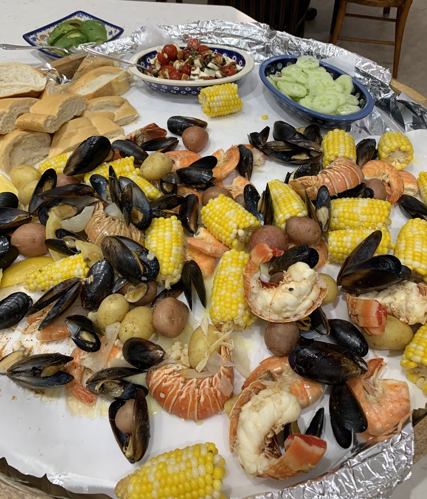 Birthday Seafood Boil