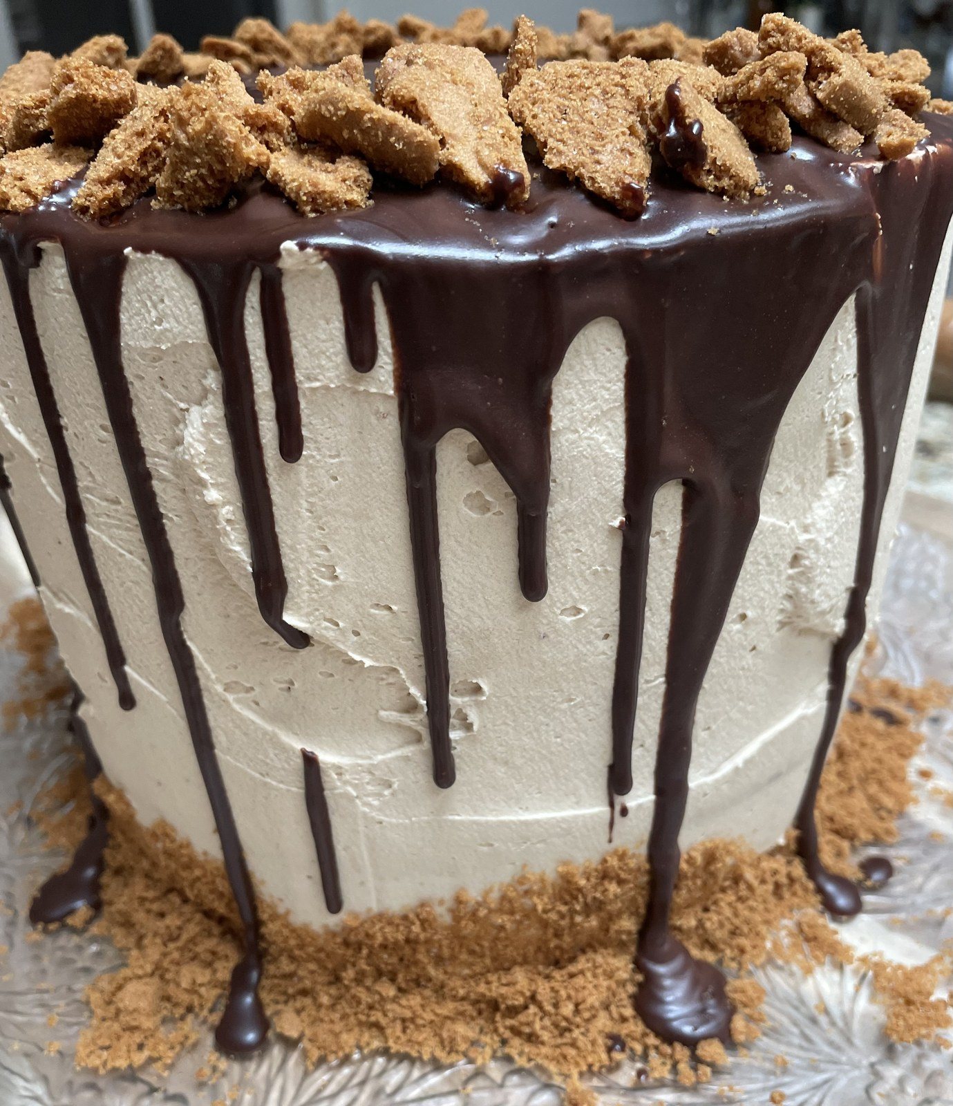 Biscoff Brownie Cake
